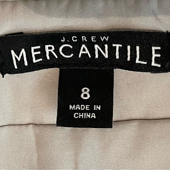 J Crew Classic Light Gray Wool Blend Academia Prep Career Skirt NWOT Size 8 - Picture 9 of 13